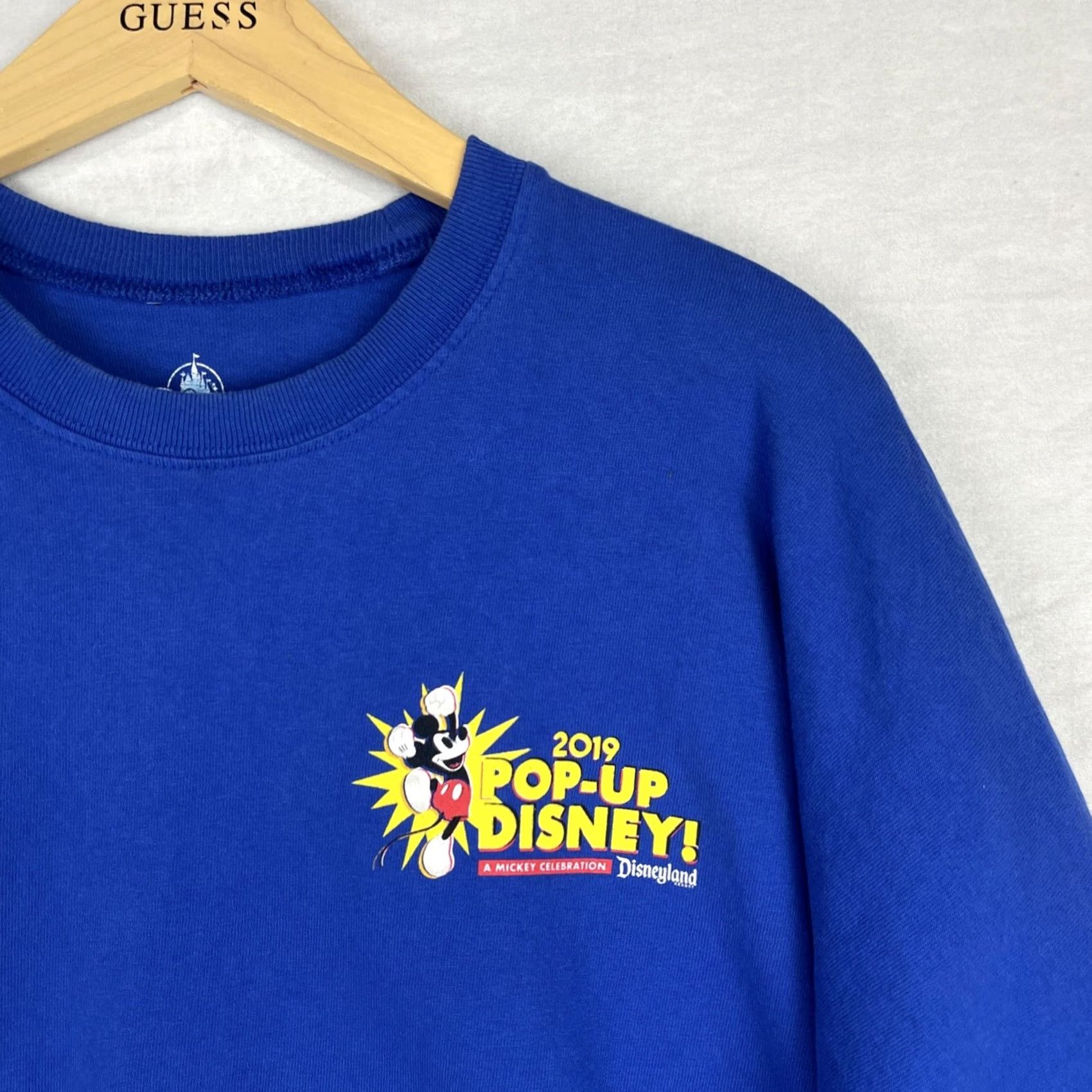 Disney Disney Spirit Jersey Mens Large Blue Shirt Mickey Mouse Disneyland Resort Adult Size US L / EU 52-54 / 3 - 3 Thumbnail
