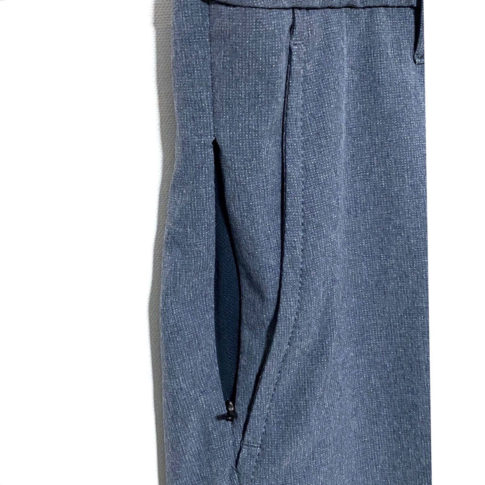 Vintage VINTAGE All In Motion Quick Dry Navy Heather Golf Shorts Mens 40 Casual Athleisure Active NWT Size US 40 / EU 56 - 5 Thumbnail