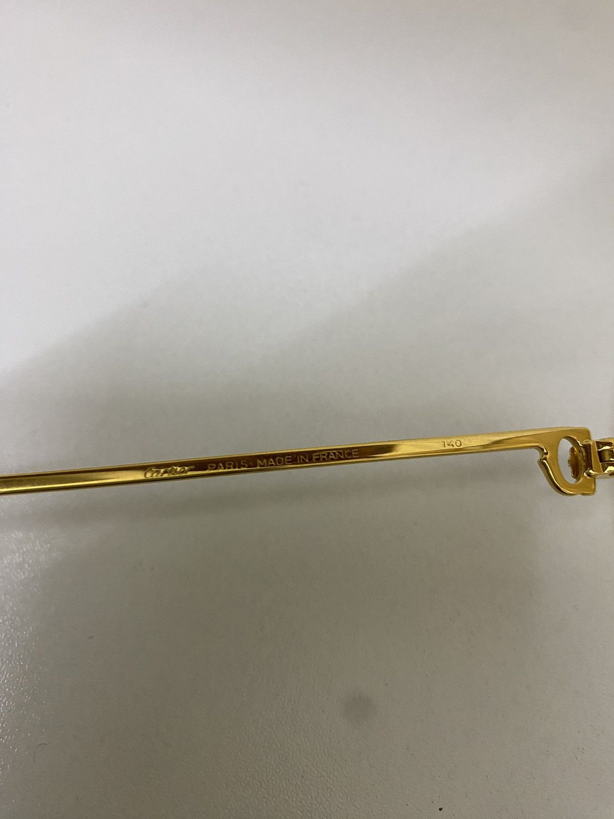 Cartier Vintage 1988 Cartier aviator Sunglasses in gold frame Size ONE SIZE - 4 Thumbnail