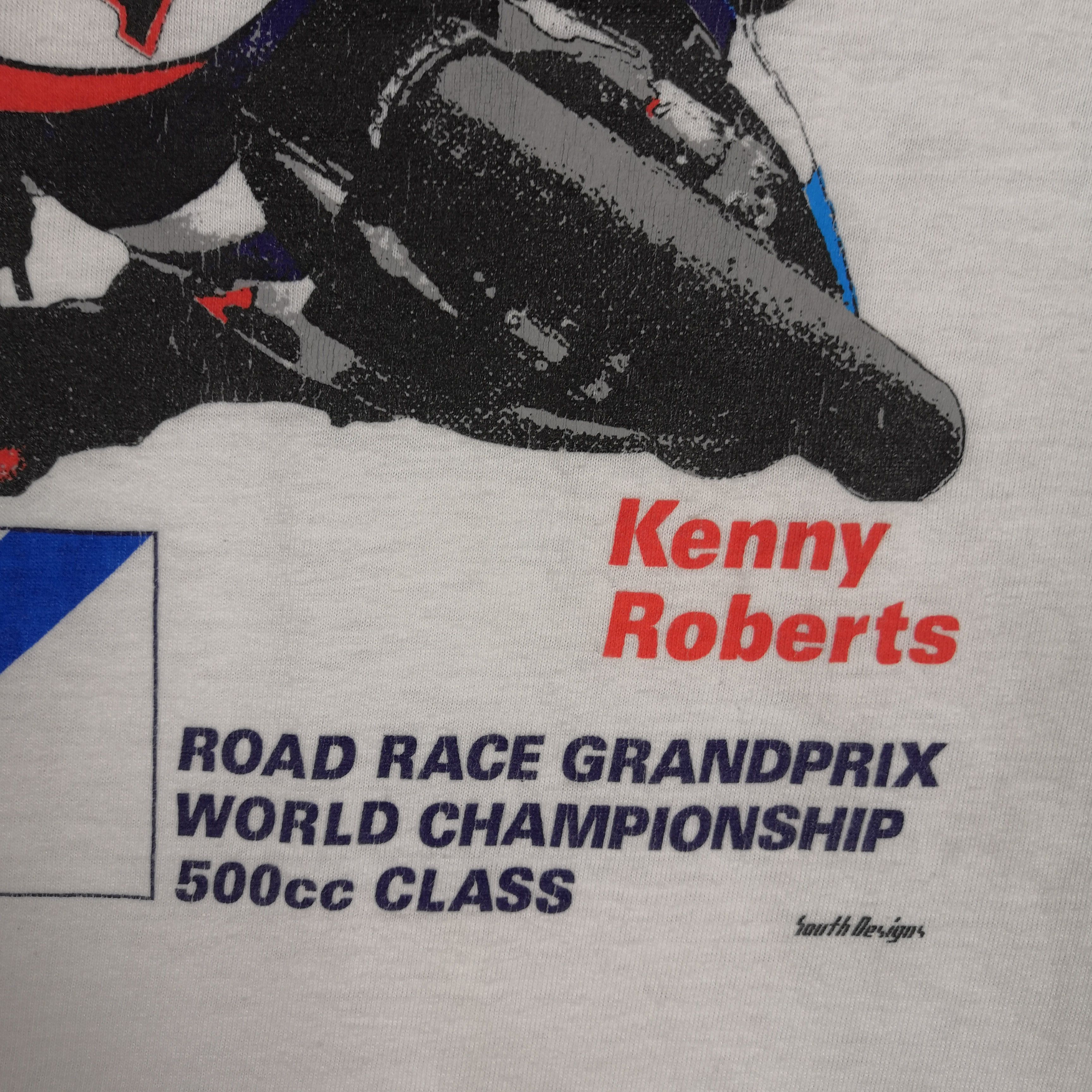 Vintage Vintage Team Suzuki T-shirt Kenny Robert Crewneck Tee Size US L / EU 52-54 / 3 - 4 Thumbnail