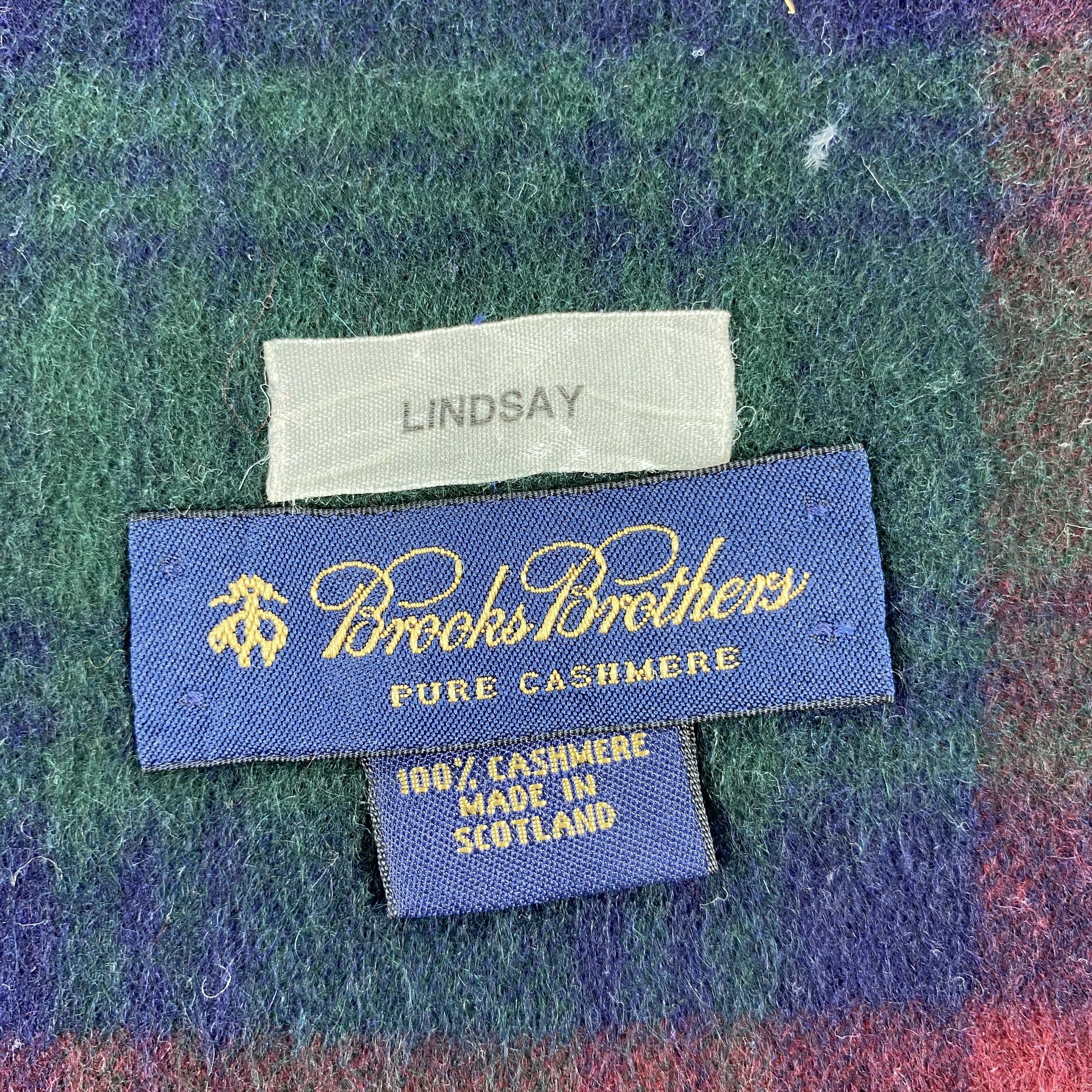 Brooks Brothers × Vintage Brooks Brothers Scarf # Muffler # Neckwear # D593 Size ONE SIZE - 3 Thumbnail