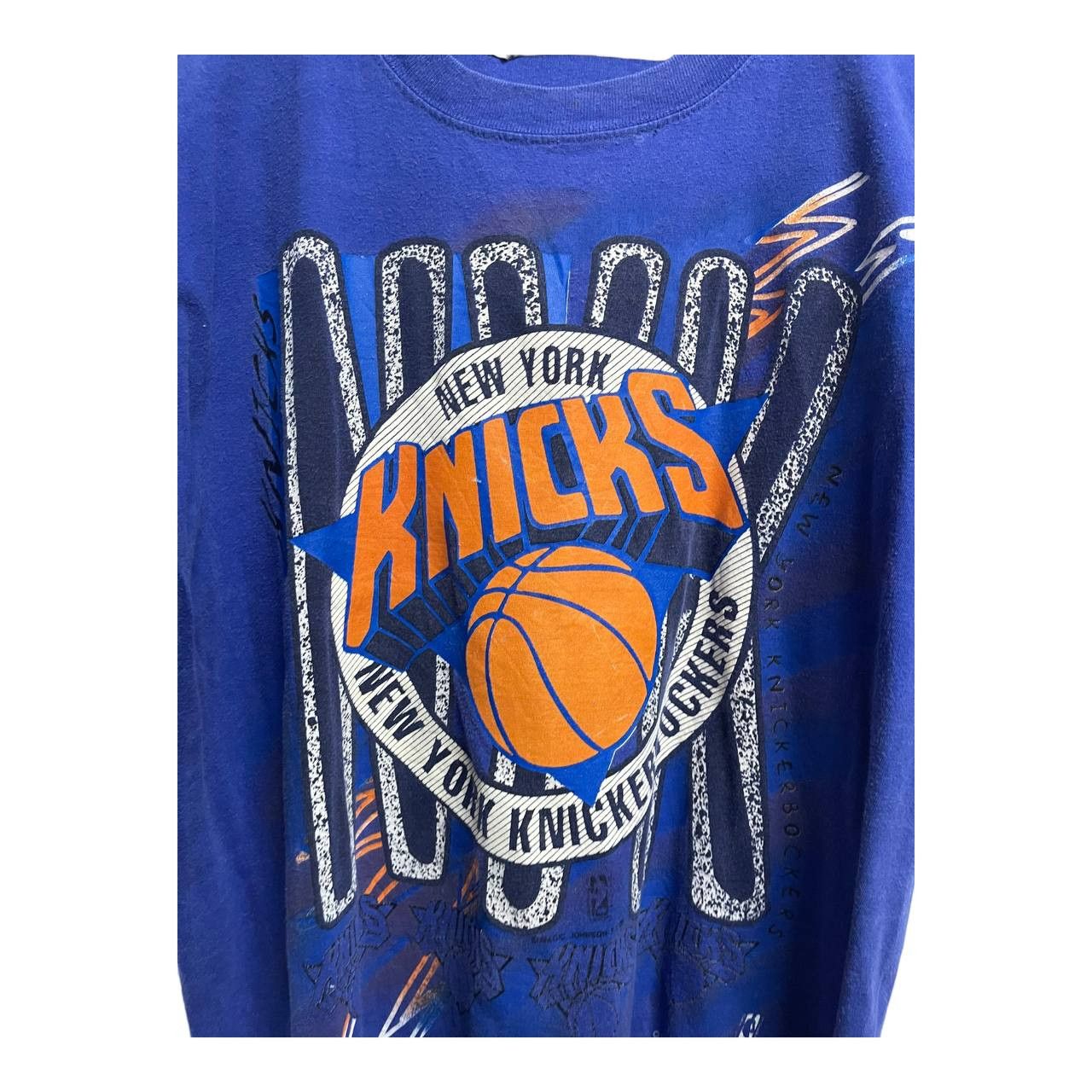 NBA × Vintage VINTAGE 90s TEE NEW YORK KNICKS #SKU-A1211 DP Size US L / EU 52-54 / 3 - 3 Thumbnail