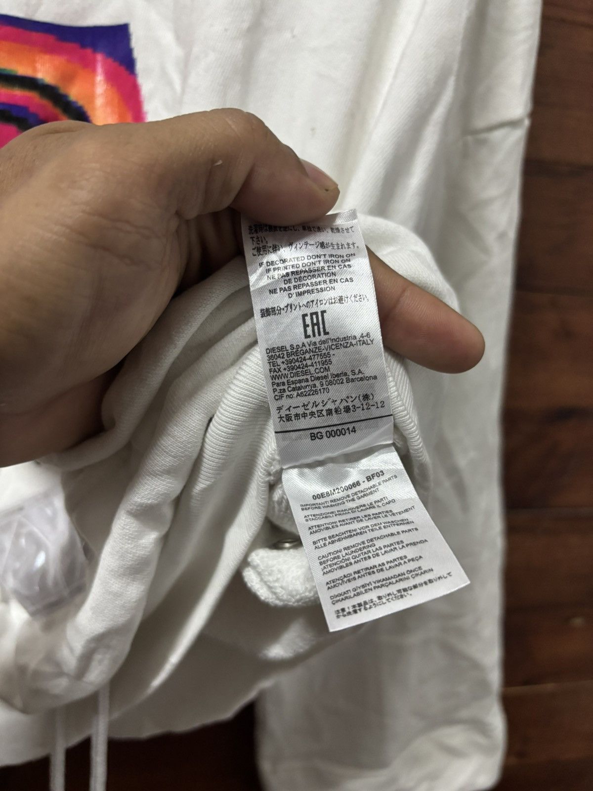 Diesel Diesel sweatshirt Size XS / US 0-2 / IT 36-38 - 7 Thumbnail