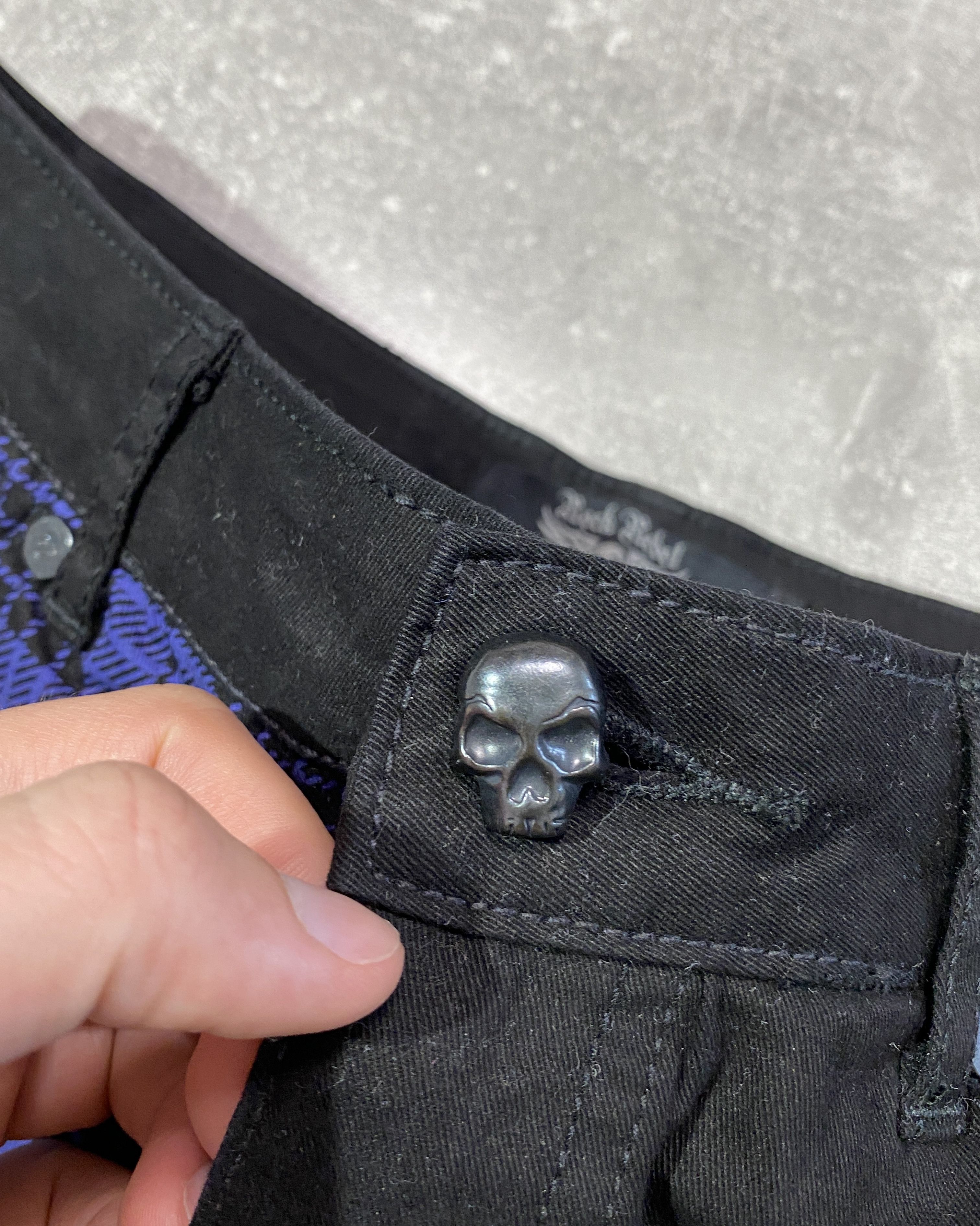 Black Label Vintage Y2K Black Label Gothic Chino Shorts Size US 30 / EU 46 - 5 Thumbnail