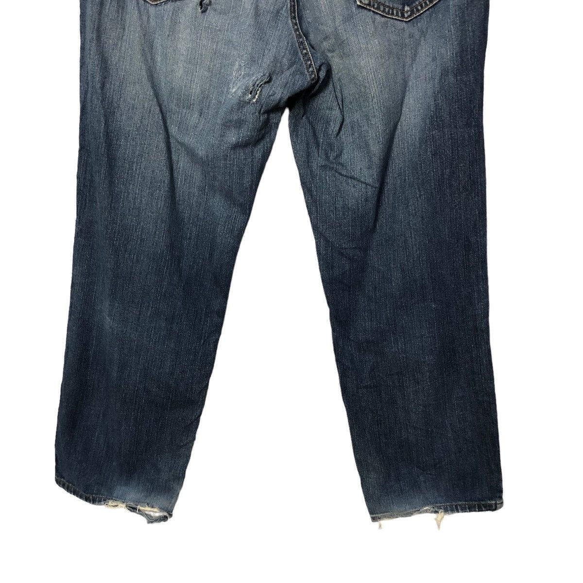 Jean × Wrangler Vintage Wrangler Jeans Distressed Denim Pants 34x39 Size US 33 - 7 Thumbnail