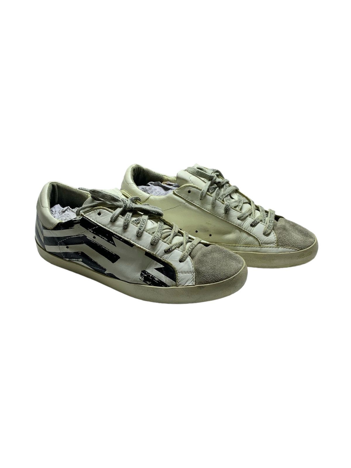 Golden Goose Authentic Golden Goose Superstar Flag Sneakers Shoes Size US 7.5 / EU 40-41 - 1 Thumbnail
