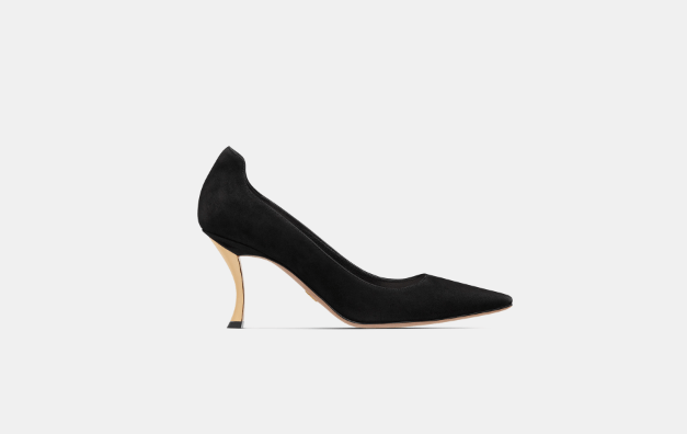 image of Dior O1Bcso1Str0224 Heel Shoesed Pump In Black Shoes, Women's (Size 8)