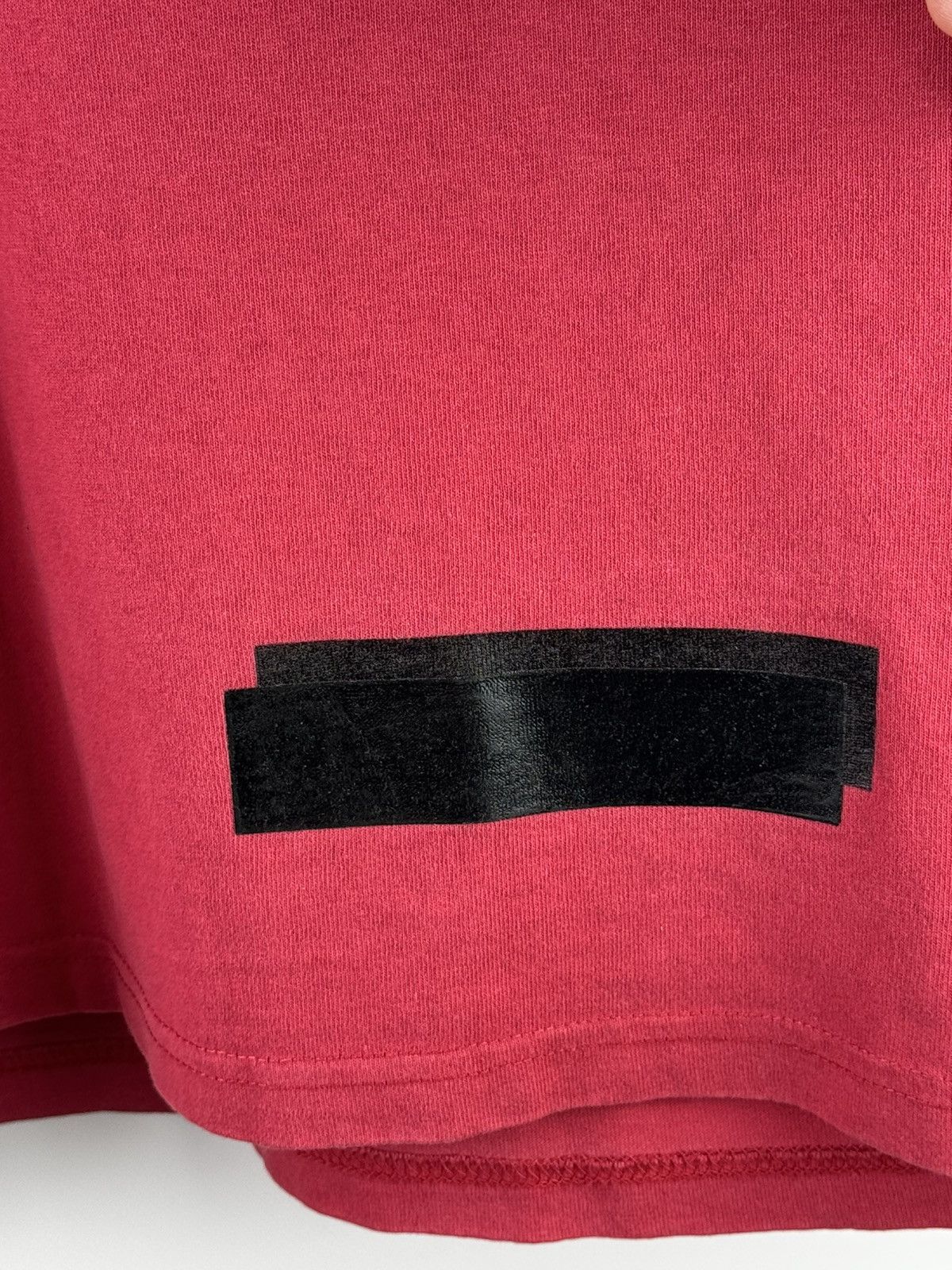 Off-White x Champion Virgil Abloh T-Shirt Red 2013