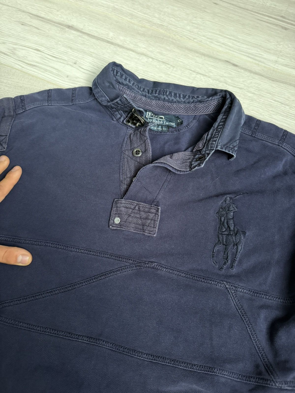 Polo Ralph Lauren Polo Ralph Lauren rugby shirt Size US XL / EU 56 / 4 - 3 Thumbnail