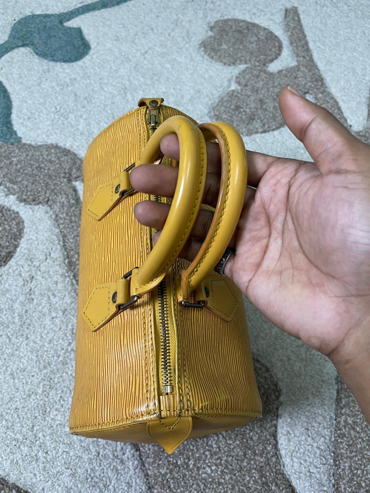 Louis Vuitton Louis vuitton speedy 25 yellow epi leather Size ONE SIZE - 2 Thumbnail
