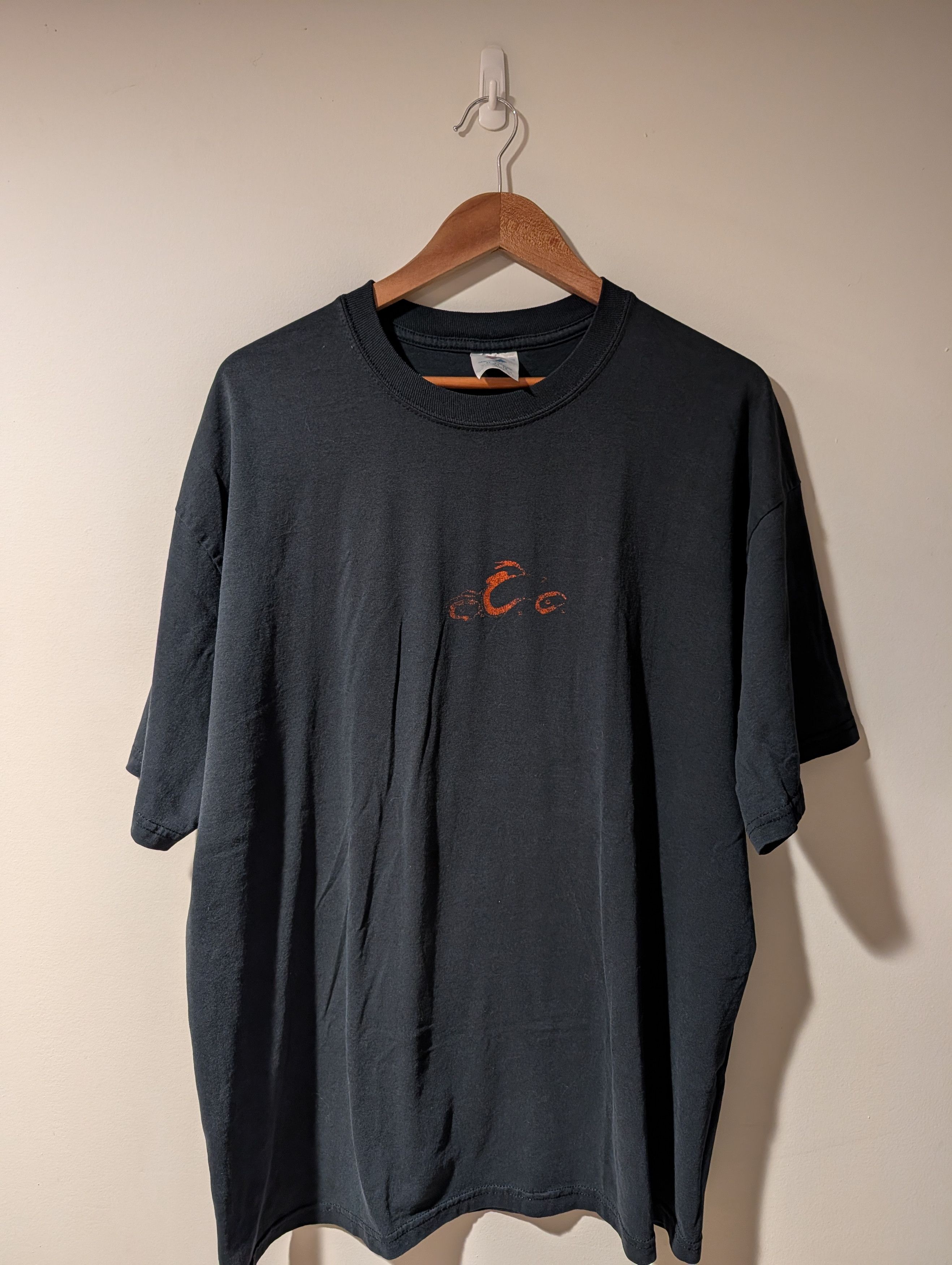Harley Davidson Vintage Orange County Choppers New York Flames Sword T-shirt Size US XL / EU 56 / 4 - 3 Thumbnail
