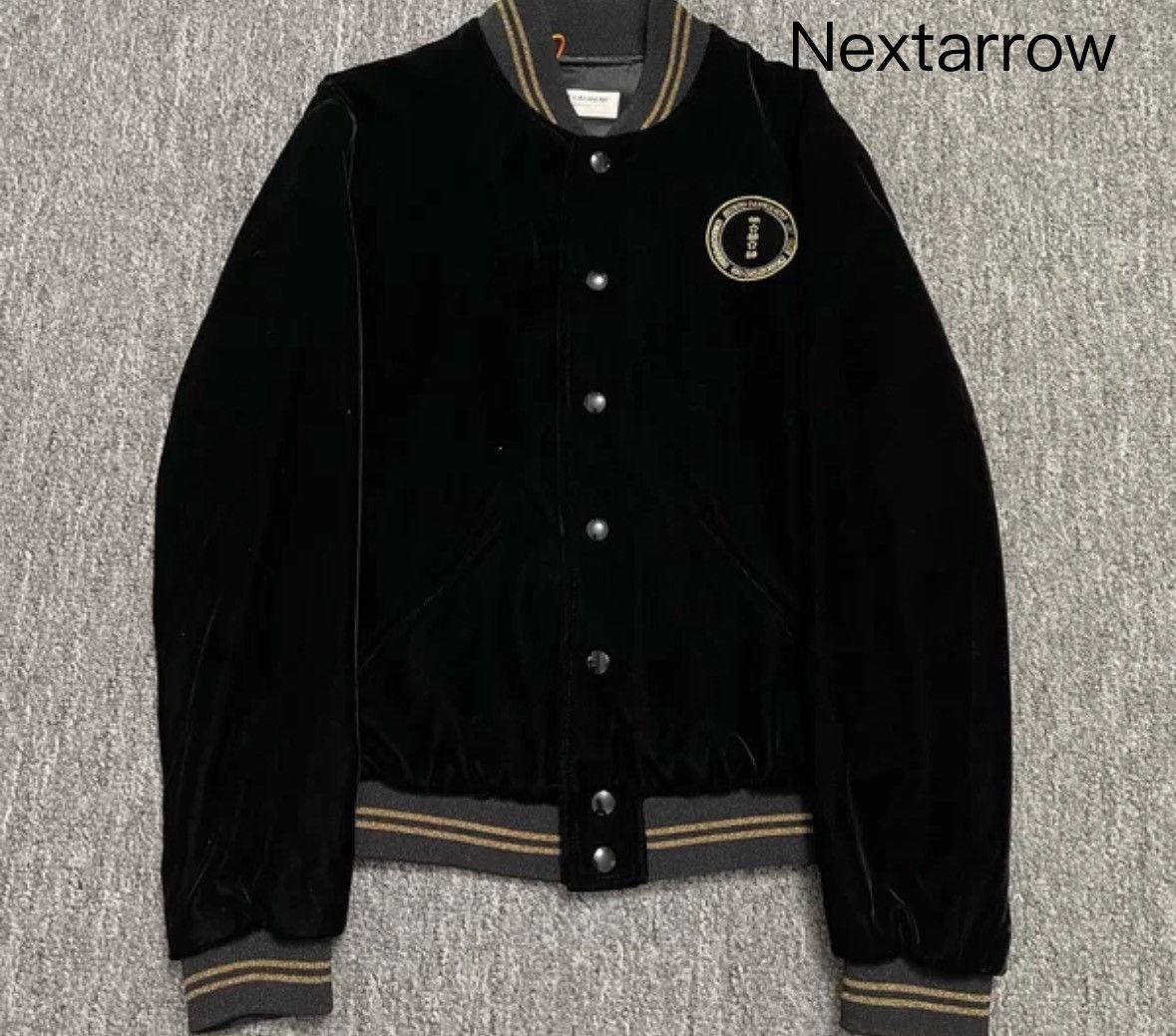 Saint Laurent Paris × Yves Saint Laurent Saint Laurent SLP Velvet Coat 2412-Nextarrow Size XS / US 0-2 / IT 36-38 - 1 Thumbnail