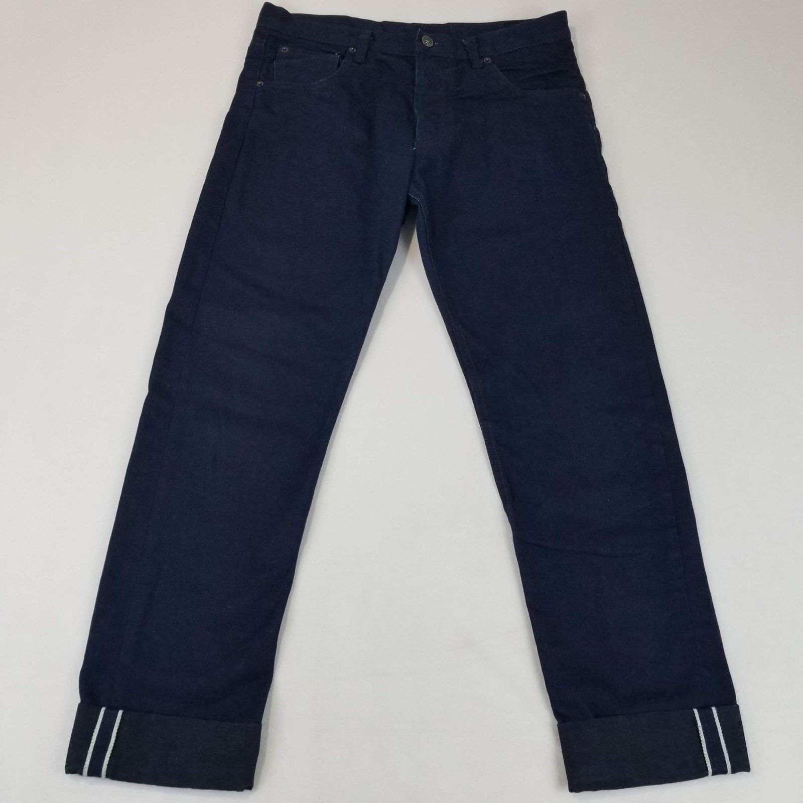 Other Dyer Jenkins Selvedge Jeans 34x34 Button Fly Made in USA Size US 34 / EU 50 - 1 Thumbnail