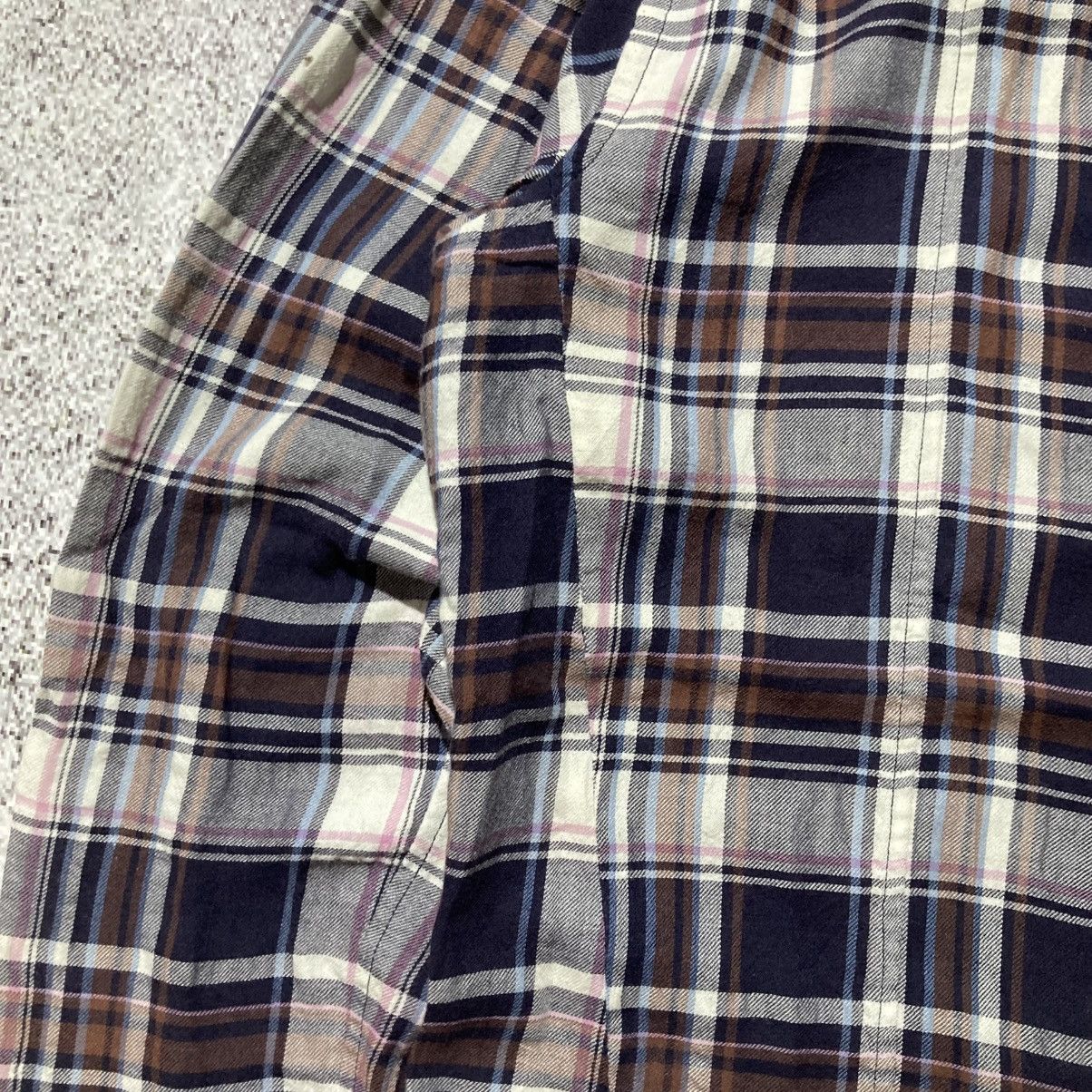 PPFM 2000s PPFM Double Layer Flanel Plaid Hoodie Lgb Punk Style Size US M / EU 48-50 / 2 - 10 Thumbnail