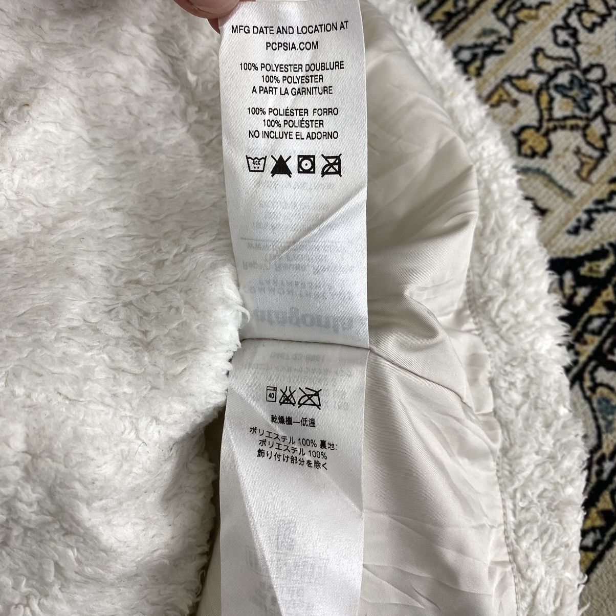 Patagonia × Vintage Vintage PATAGONIA USA Deep Pile Sherpa White Fleece Sweater Size US S / EU 44-46 / 1 - 5 Thumbnail