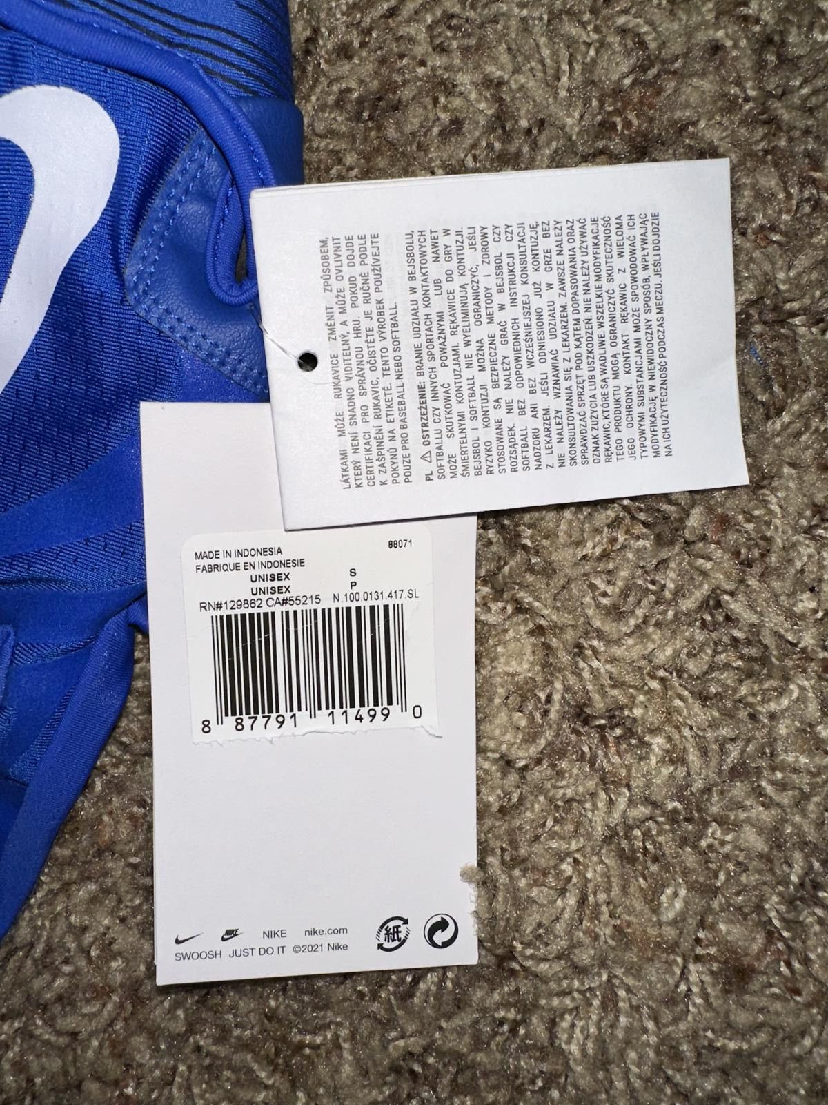 Nike Nike Alpha Huarache Edge Batting Baseball Gloves Size ONE SIZE - 10 Thumbnail