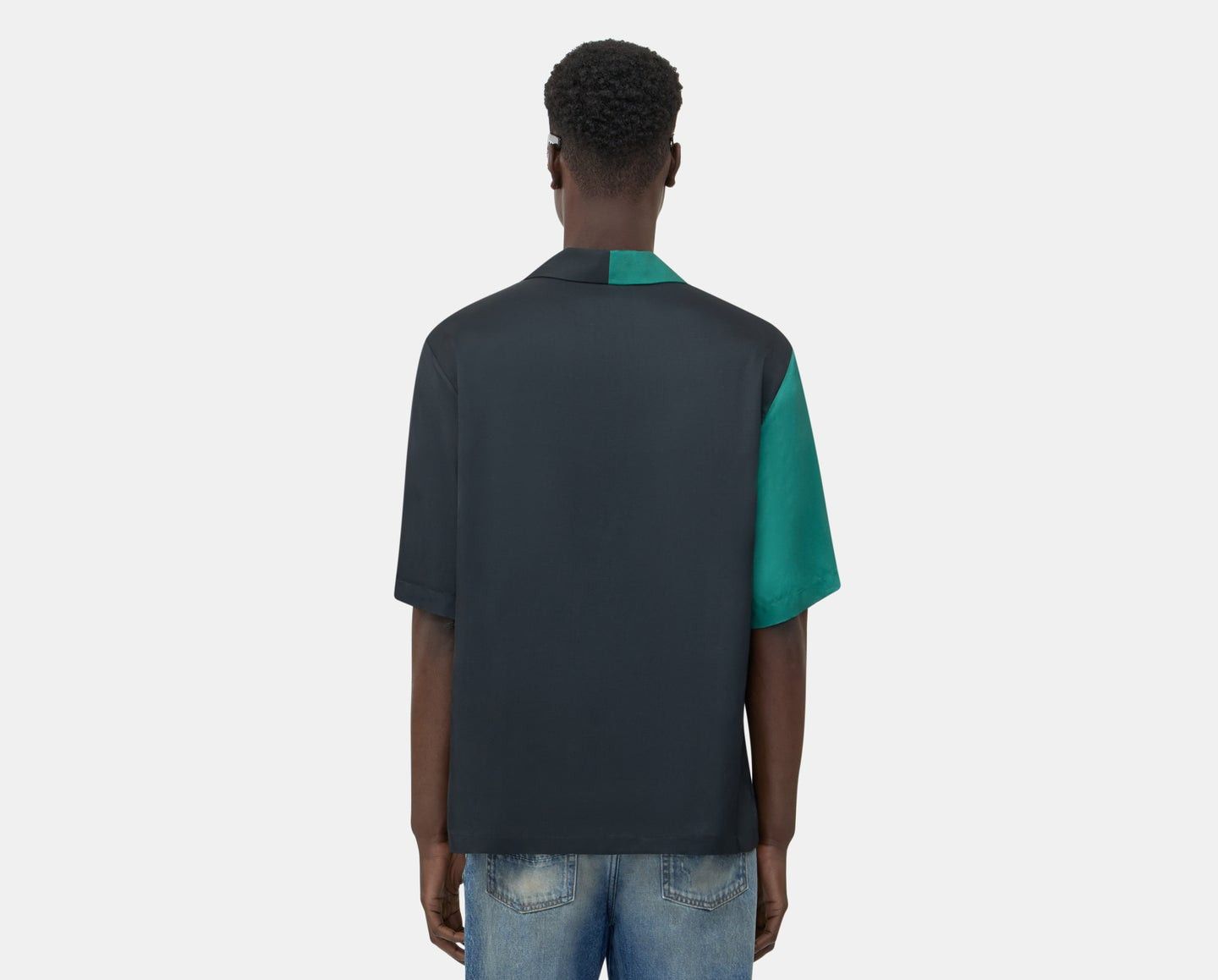 Other Spliced Camp Shirt – Modern Resort-Inspired Statement Size US M / EU 48-50 / 2 - 2 Thumbnail