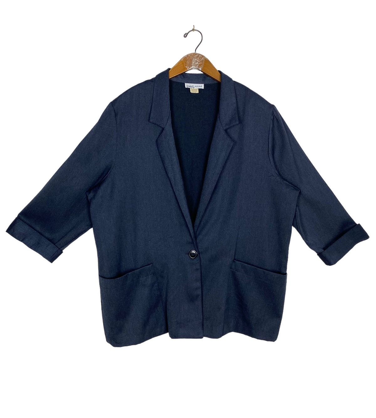 Vintage Rare‼️ Vintage Kenneth Mitchell Rayon Blazer Made in Usa Size L / US 10 / IT 46 - 1 Thumbnail