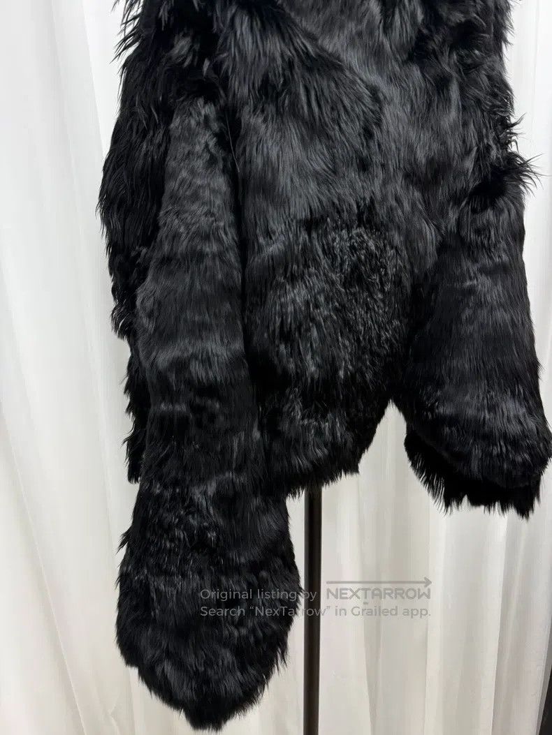 Ann Demeulemeester Ann Demeulemeester Size S fur paneled three-hole vest cape Size S / US 4 / IT 40 - 9 Thumbnail