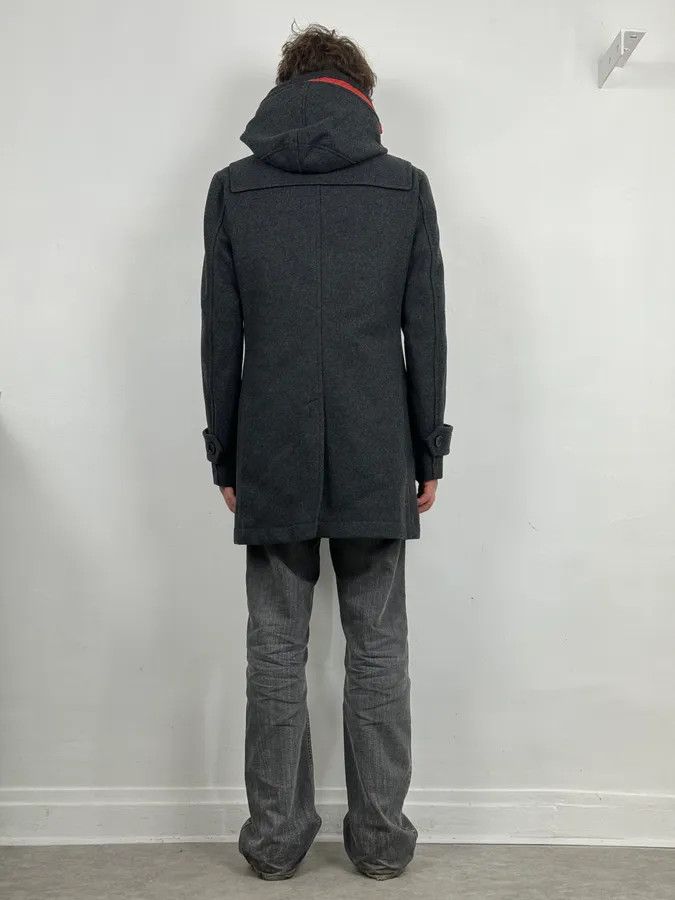 Dolce & Gabbana AW2007 Dolce & Gabbana Montgomery Grey Wool Hooded Long Coat Size US M / EU 48-50 / 2 - 4 Thumbnail
