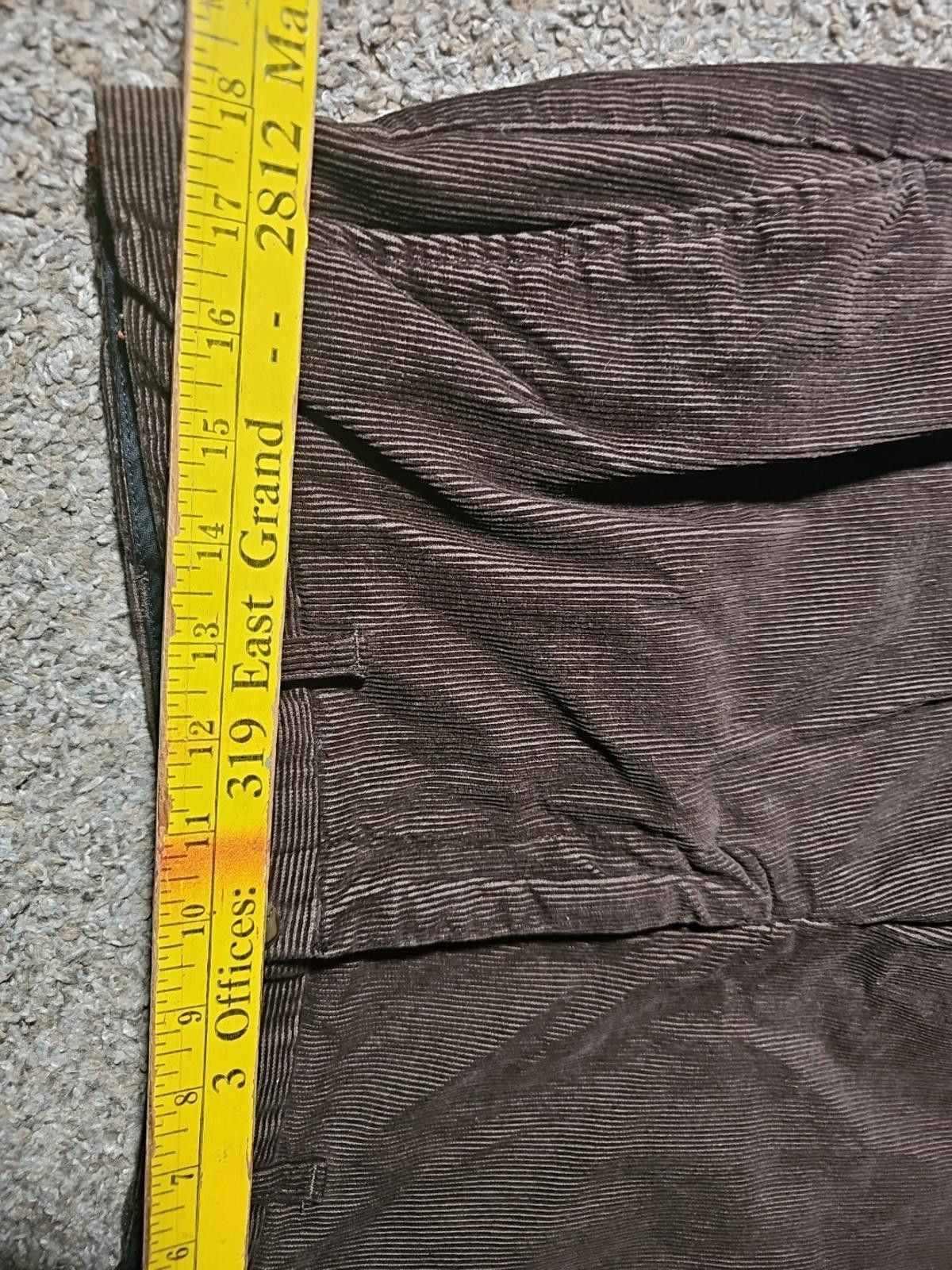 Haggar HAGGAR Q Quality For Life Brown Corduroy Pants 36x29 NWT NWD Size US 36 / EU 52 - 4 Thumbnail