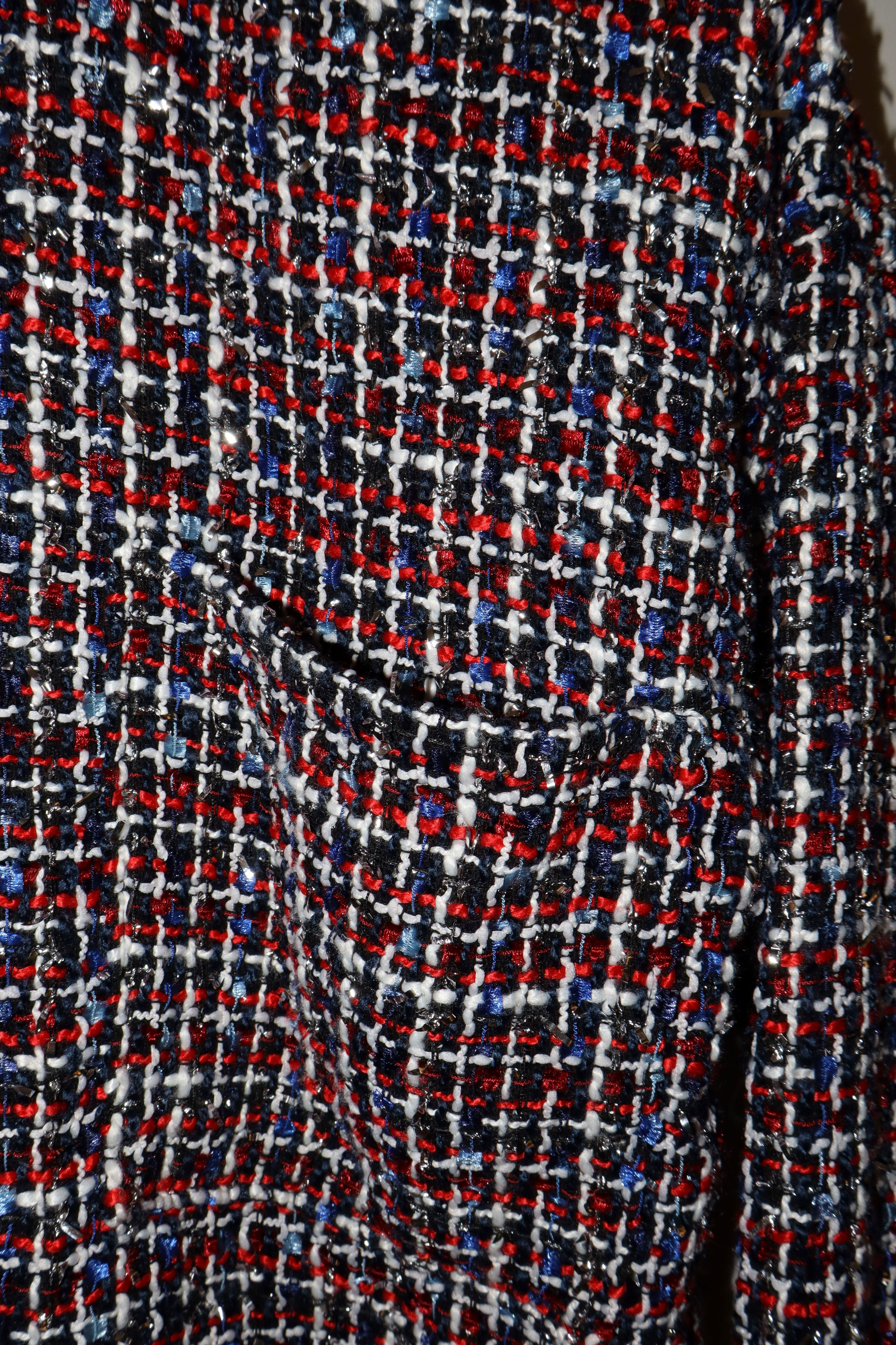 Faith Connexion oversized tweed jewel shirt Size US S / EU 44-46 / 1 - 9 Thumbnail