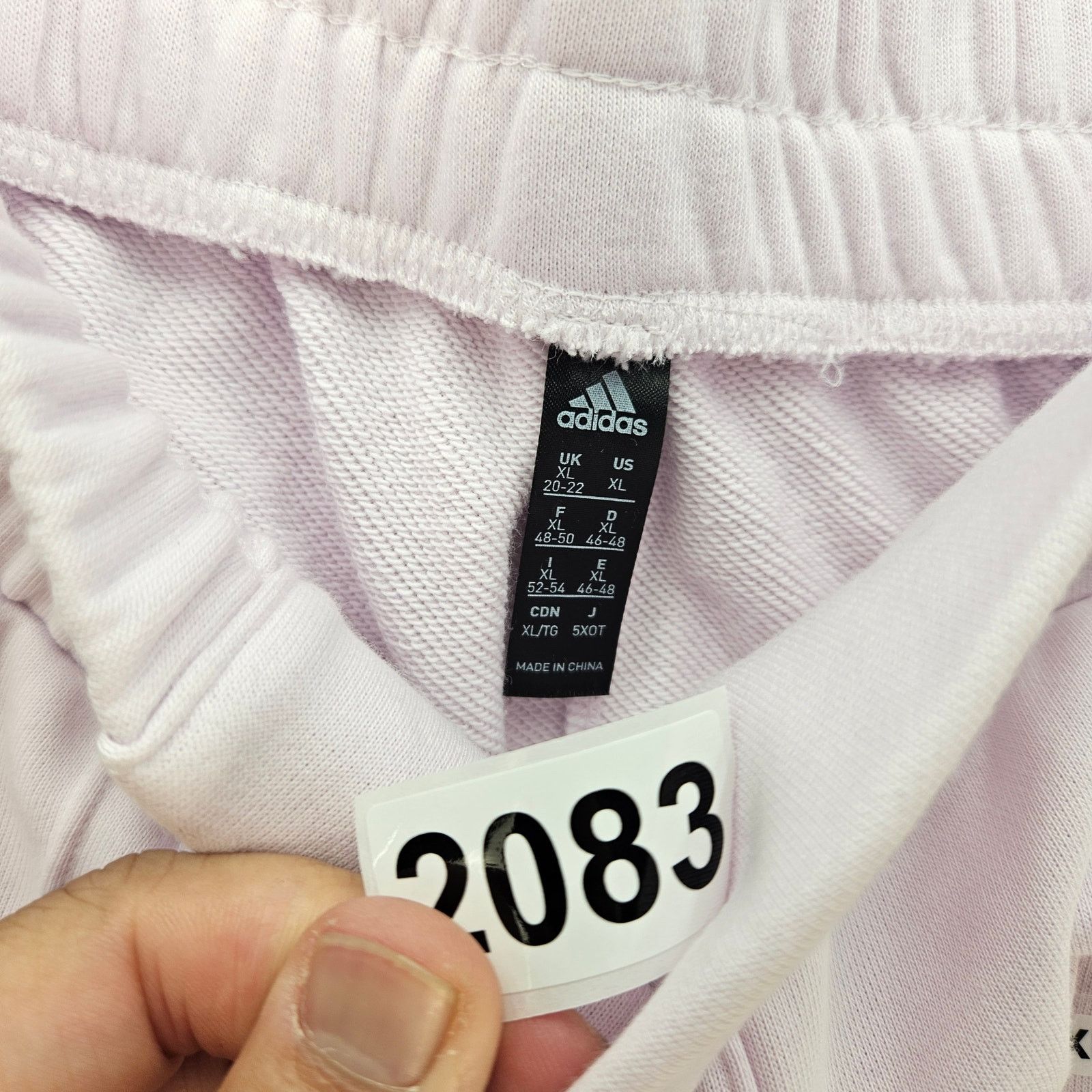 Adidas ADIDAS WOMEN'S XL POCKET PULL ON HYPERGLAM HORTS PINK NWT Size 31" - 5 Thumbnail