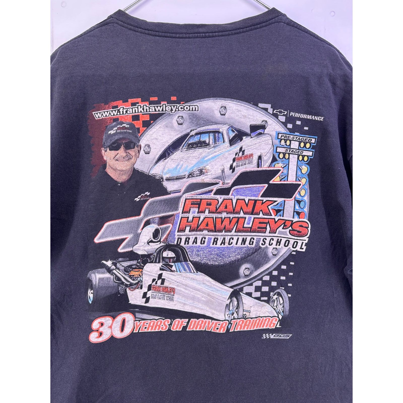 & Other Stories Frank Hawley Drag Racing School Black Tshirt Size XL Size US XL / EU 56 / 4 - 9 Thumbnail