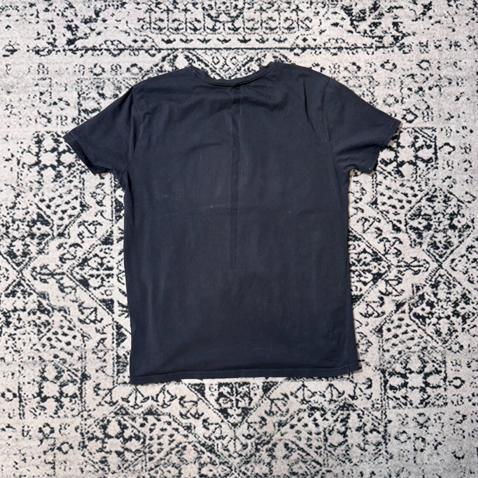 Diesel × Vintage Vintage Diesel Unisex Navy Gray Black Cotton T-Shirt Size L Size US L / EU 52-54 / 3 - 6 Thumbnail