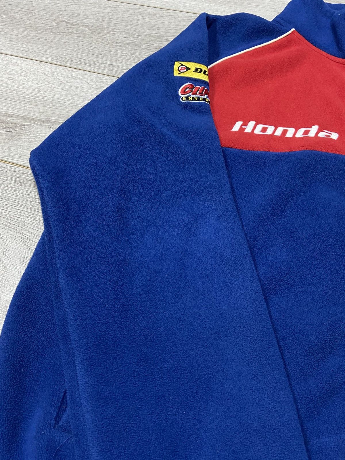Honda Honda racing vintage fleece zip Size US XL / EU 56 / 4 - 8 Thumbnail