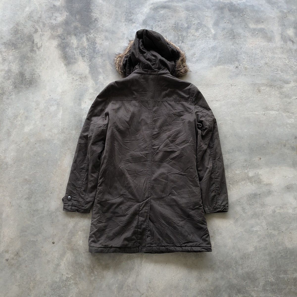 In The Attic IN THE ATTIC Fireman Clasp Fur Hoodie Jaket Size US M / EU 48-50 / 2 - 3 Thumbnail