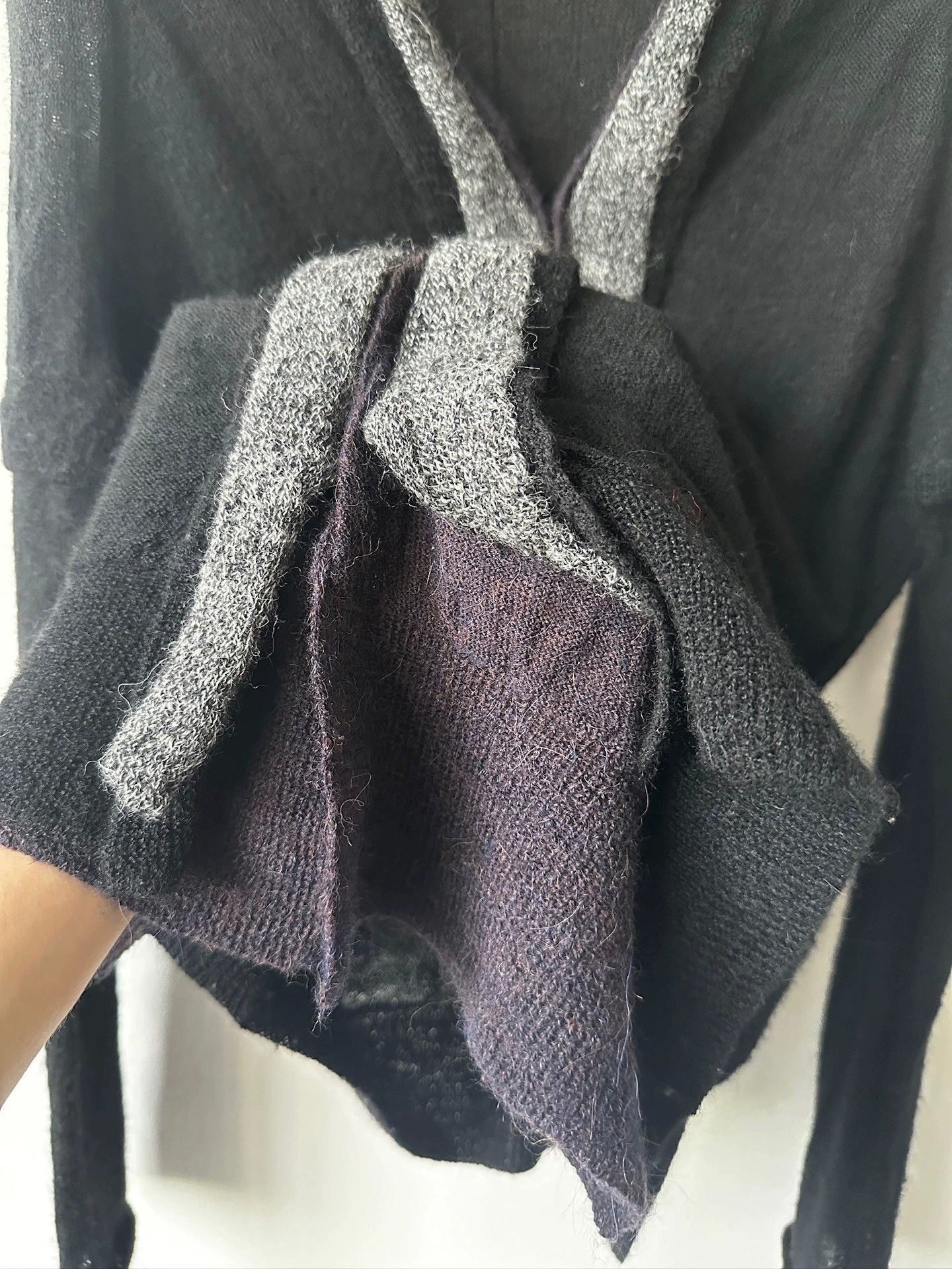 Yohji Yamamoto Yohji Yamamoto Y's 10AW Color Block Knit Cardi S2 Size US M / EU 48-50 / 2 - 5 Thumbnail