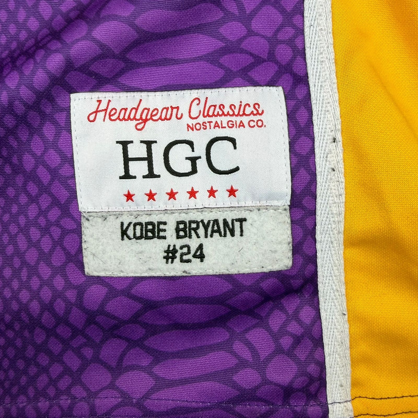 Other Headgear Classics Kobe Bryant Mamba Jersey 2XL Purple Gold Size US XXL / EU 58 / 5 - 4 Thumbnail