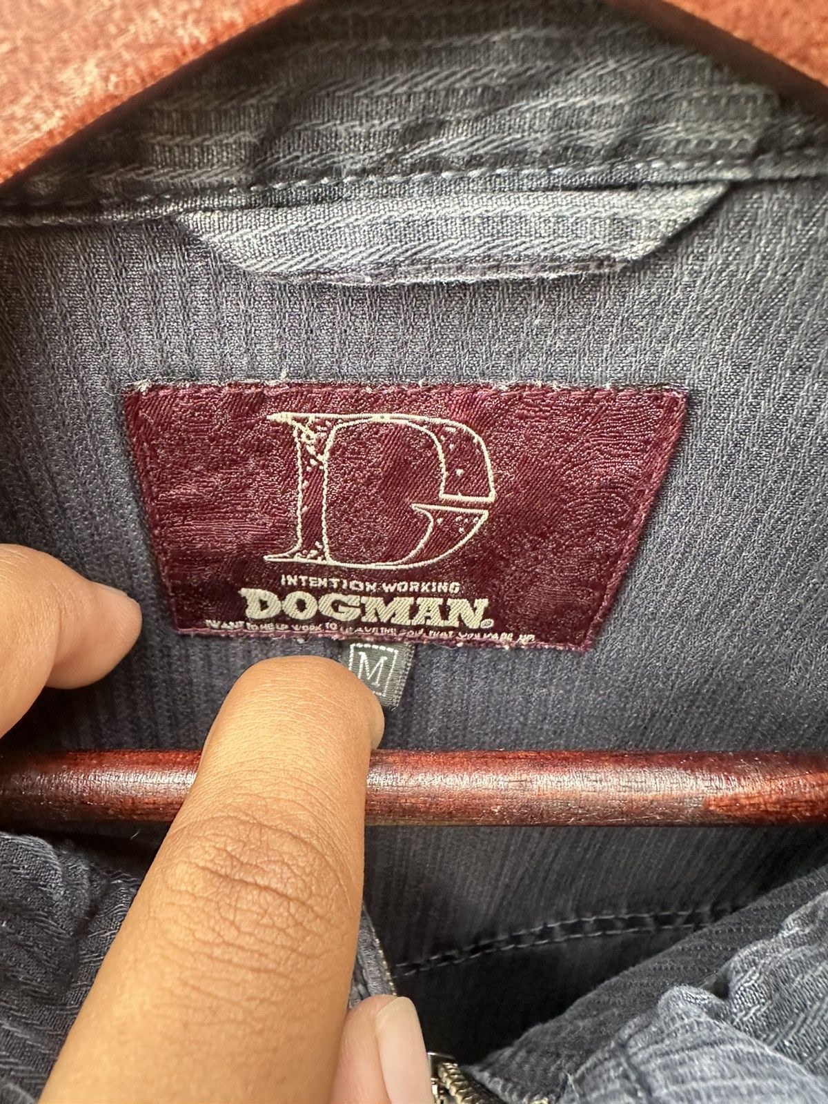 Vintage 👹Dogman Denim Trucker Jacket Size US M / EU 48-50 / 2 - 9 Thumbnail