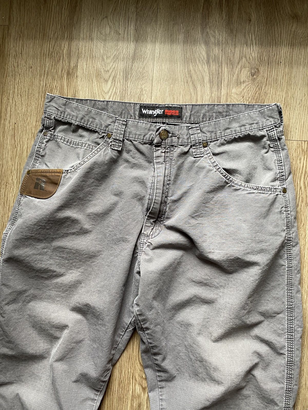 Wrangler 00s Wrangler Riggs Work Wear Carpenter Pants Size US 36 / EU 52 - 4 Thumbnail