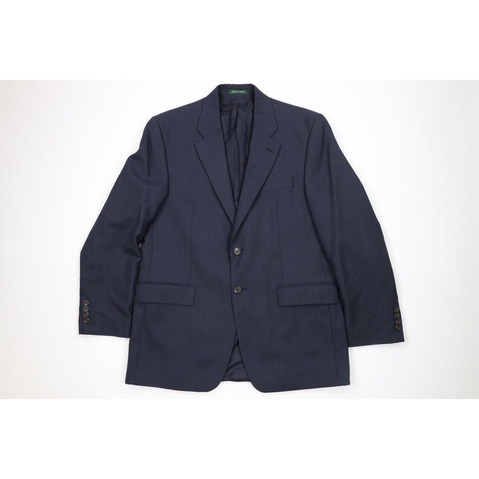 Ralph Lauren Ralph Lauren 2 Piece Wool Suit Wedding Navy Blue Size 40R - 2 Thumbnail