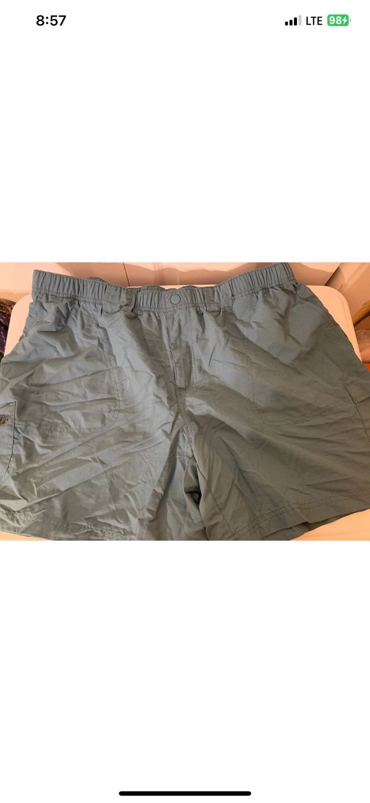Columbia Vtg 90s Mens Sz XL Columbia Lightweight Nylon Hiking Shorts Size US 36 / EU 52 - 6 Thumbnail