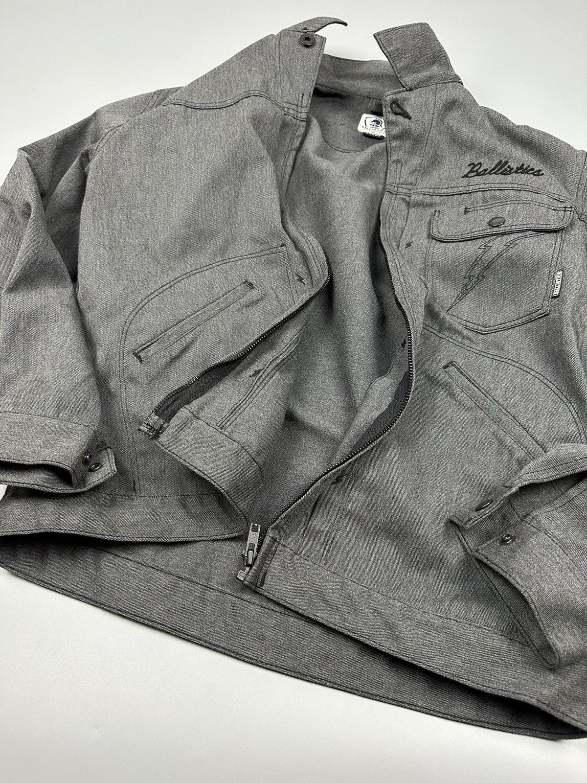Japanese Brand Japanese Ballistics Industries Inc Detroit Denim Jacket Size US XL / EU 56 / 4 - 7 Thumbnail