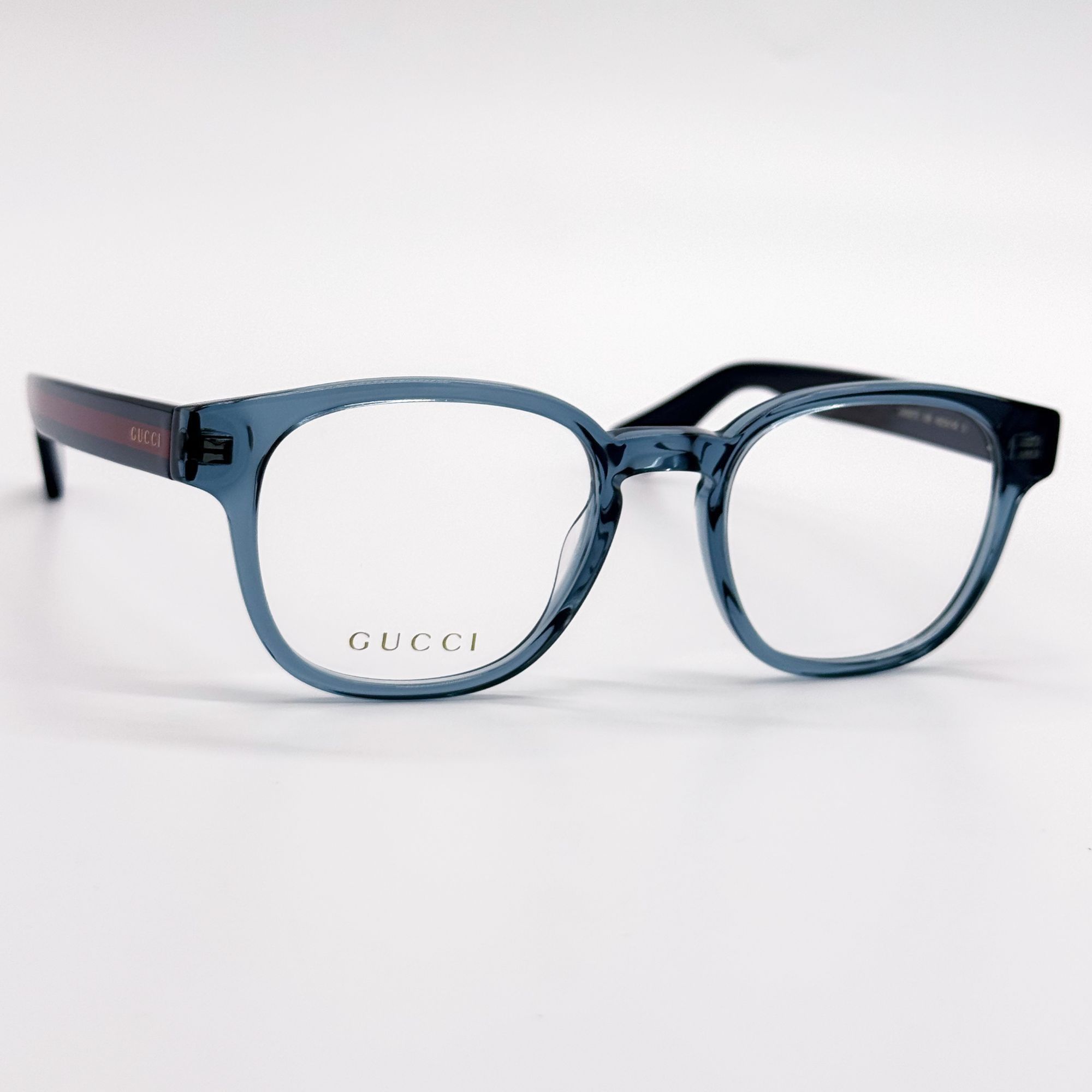 Gucci NEW GUCCI EYEGLASSES GG0927O 006 CLEAR BLUE GUCCI EYEWEAR Size ONE SIZE - 6 Thumbnail