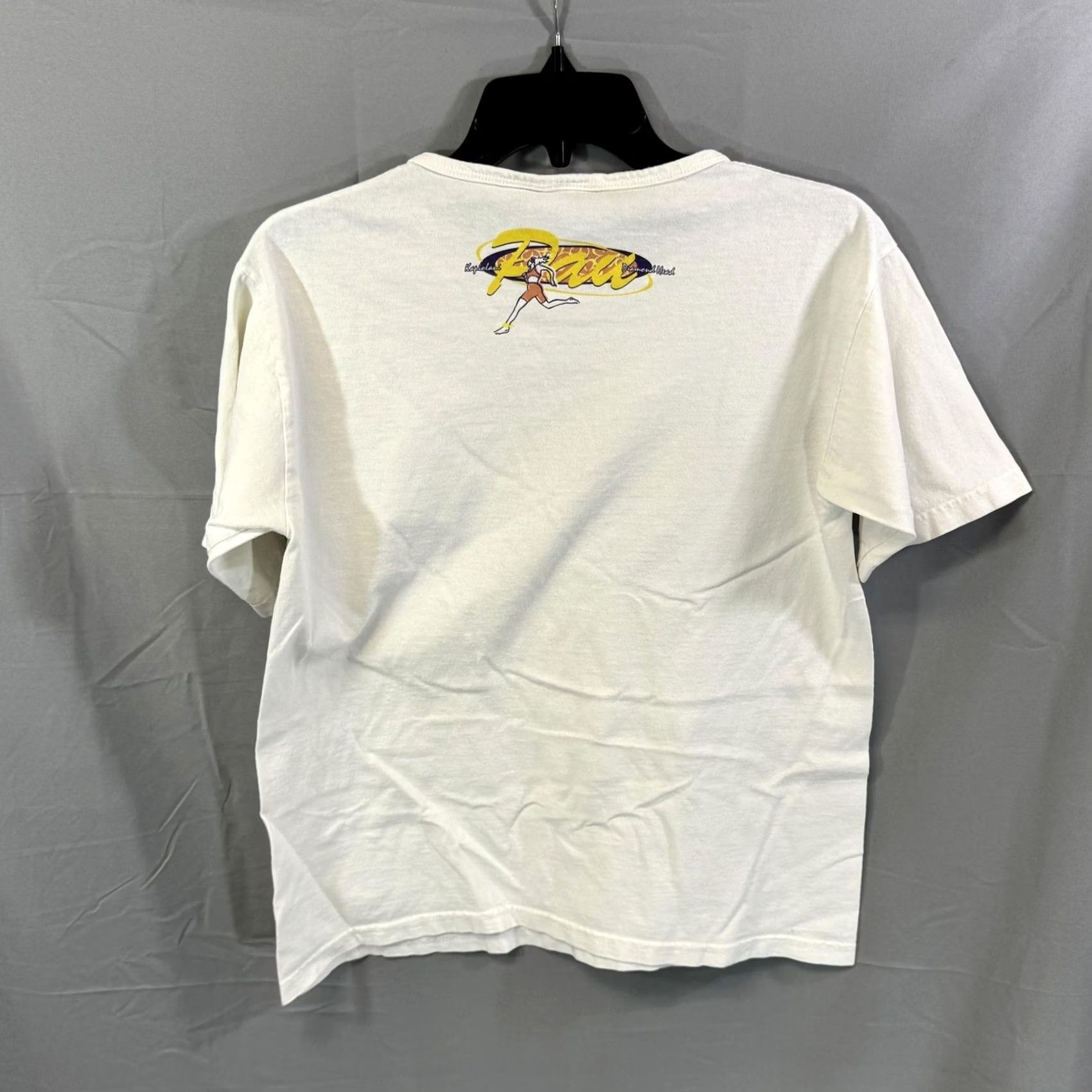 Anvil VINTAGE 2000 Straub Hawaii Womens Medium White 10K Finisher Diamond Head Run T-Shirt Nike Size M / US 6-8 / IT 42-44 - 2 Thumbnail