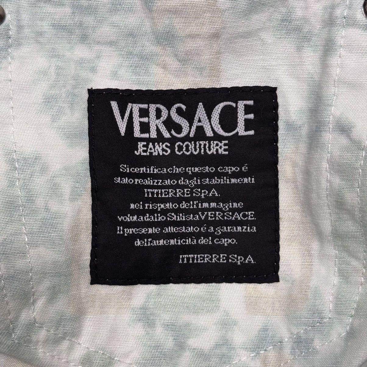 Versace × Versace Jeans Couture With Tag 1990s Versace Jeans Couture Perfume Bottle Print Size 28" / US 6 / IT 42 - 15 Thumbnail