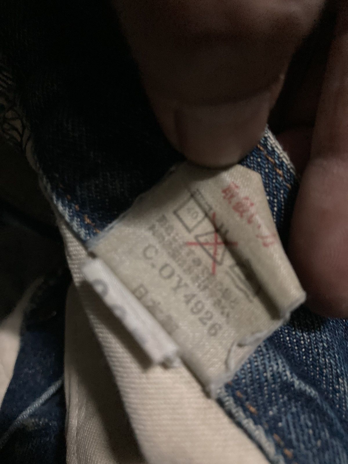 Japanese Brand × Vintage Vintage Beams Denim Jeans Red Line 90s Size US 32 / EU 48 - 8 Thumbnail