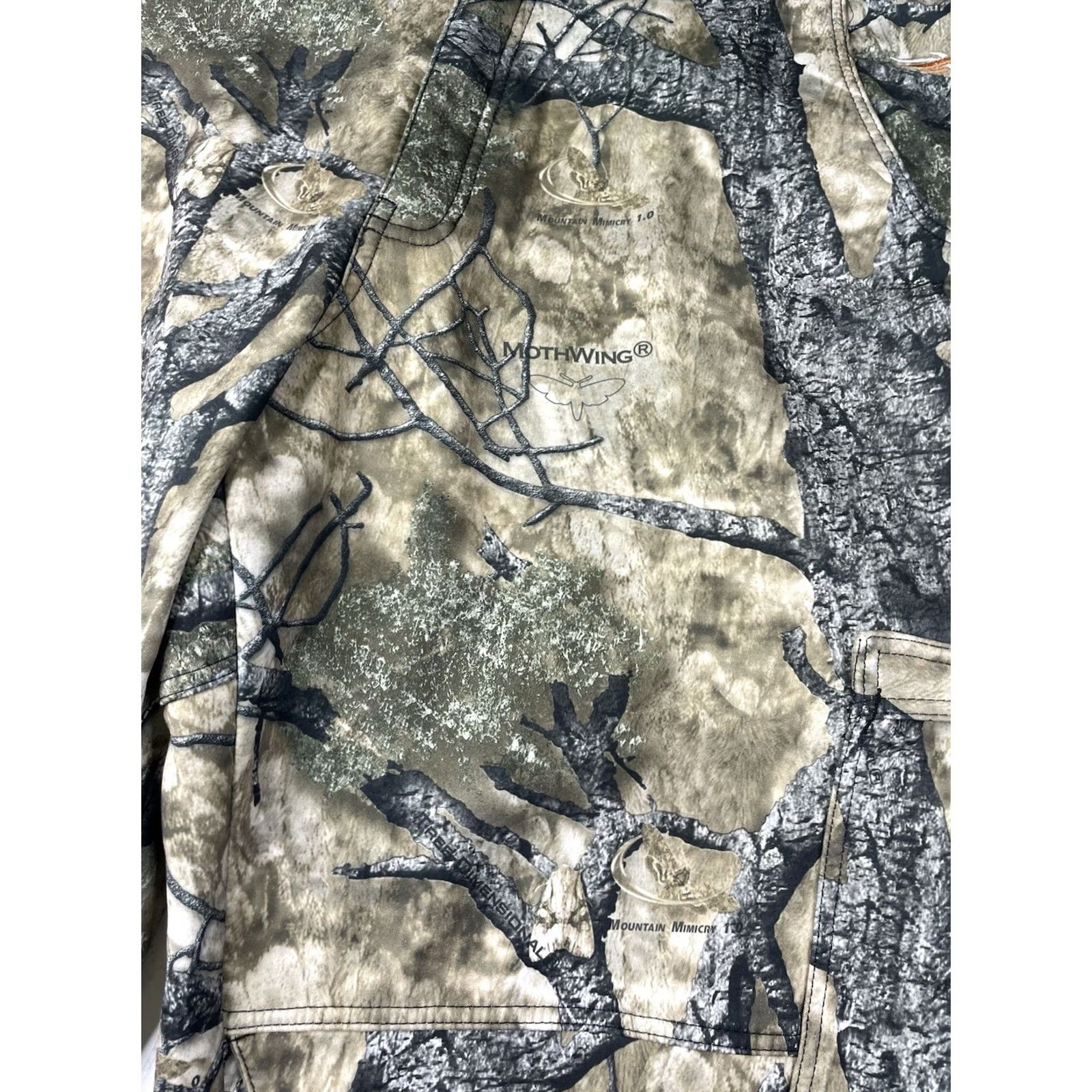 SITKA Sitka Gear Mens 2XL Mothwing Mountain Mimicry 1.0 Cargo Pants Hunting Fleece Brown Size US 39 - 2 Thumbnail