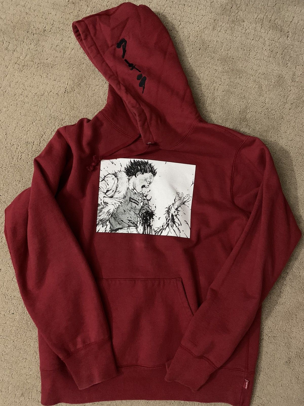 Supreme akira arm hoodie online