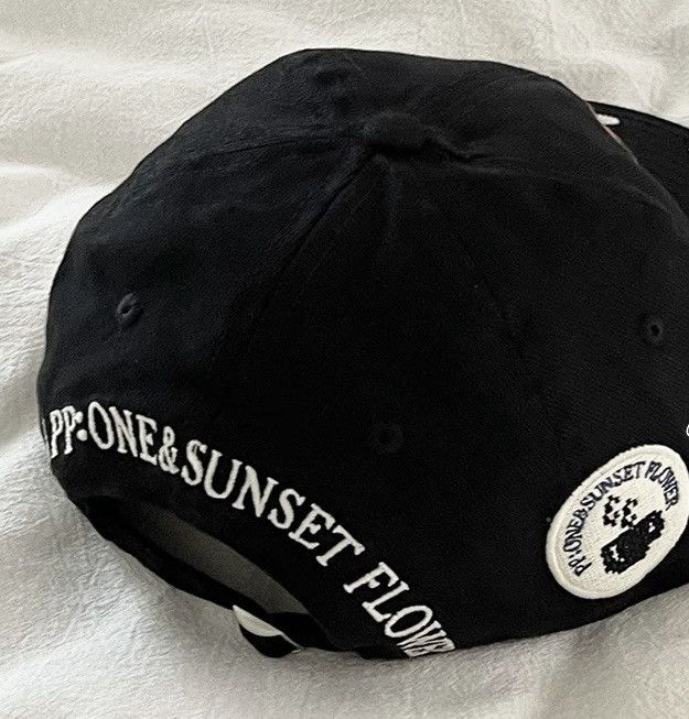 Japanese Brand Outdoor retro fashion embroidered patches cap hat aesthetic Size ONE SIZE - 6 Thumbnail