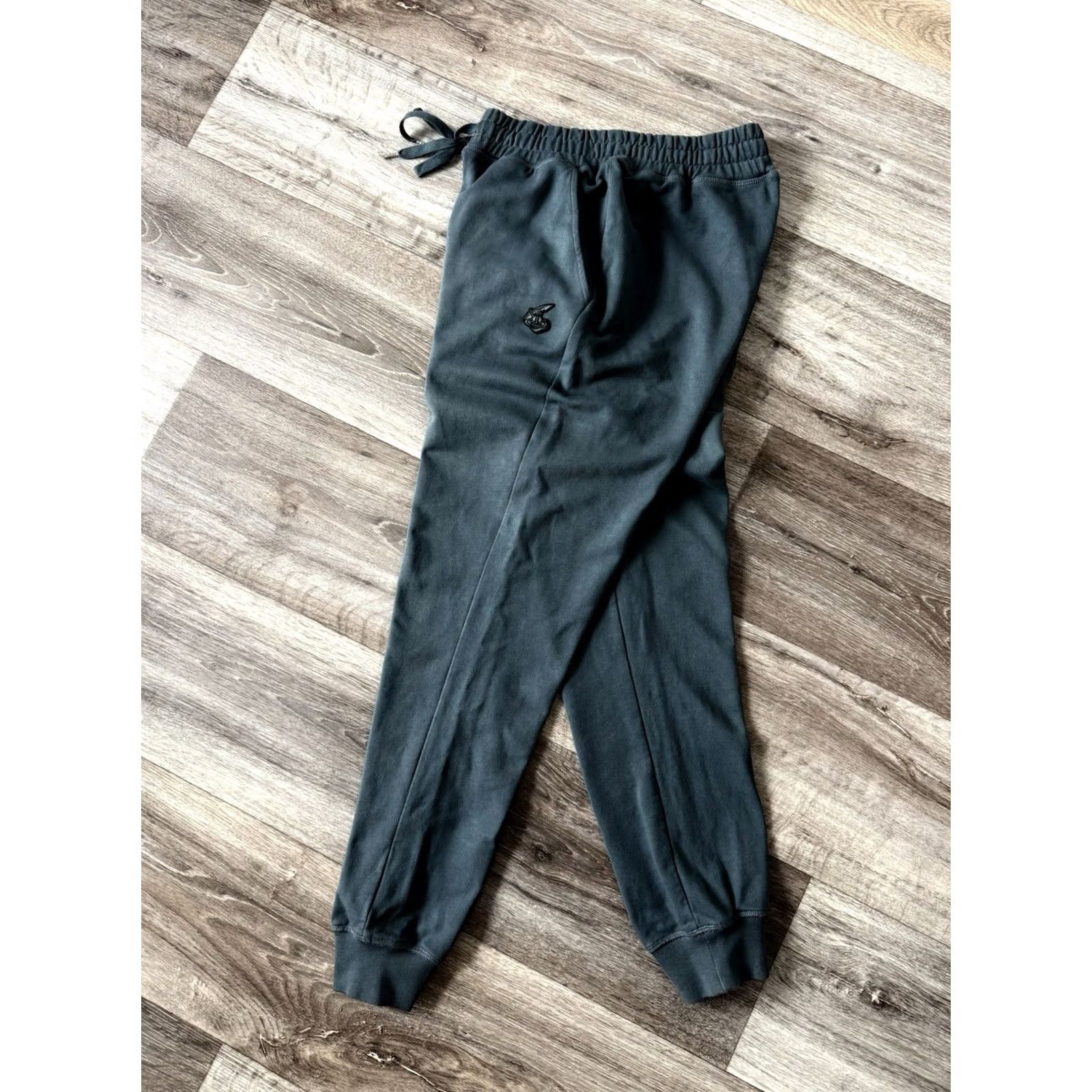Vivienne Westwood VIVIENNE WESTWOOD Anglomania Joggers Men’s Classic Green S Pants Casual Logo Embroidered 90s VW Size US 33 - 2 Thumbnail