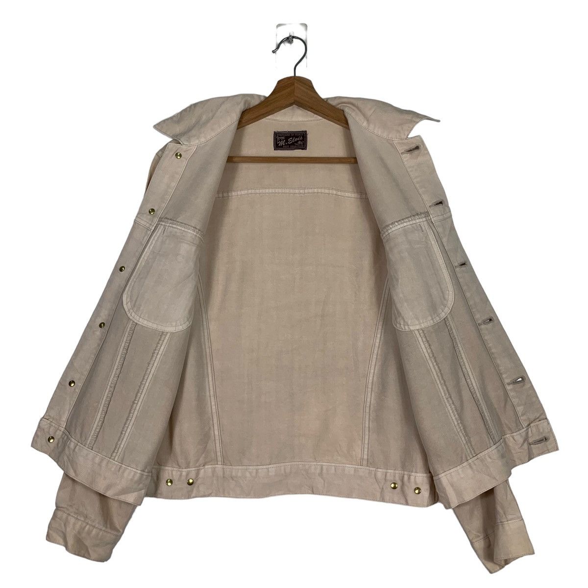 Japanese Brand M.ELVIS Work Jacket #0108-C6 Size US M / EU 48-50 / 2 - 10 Thumbnail