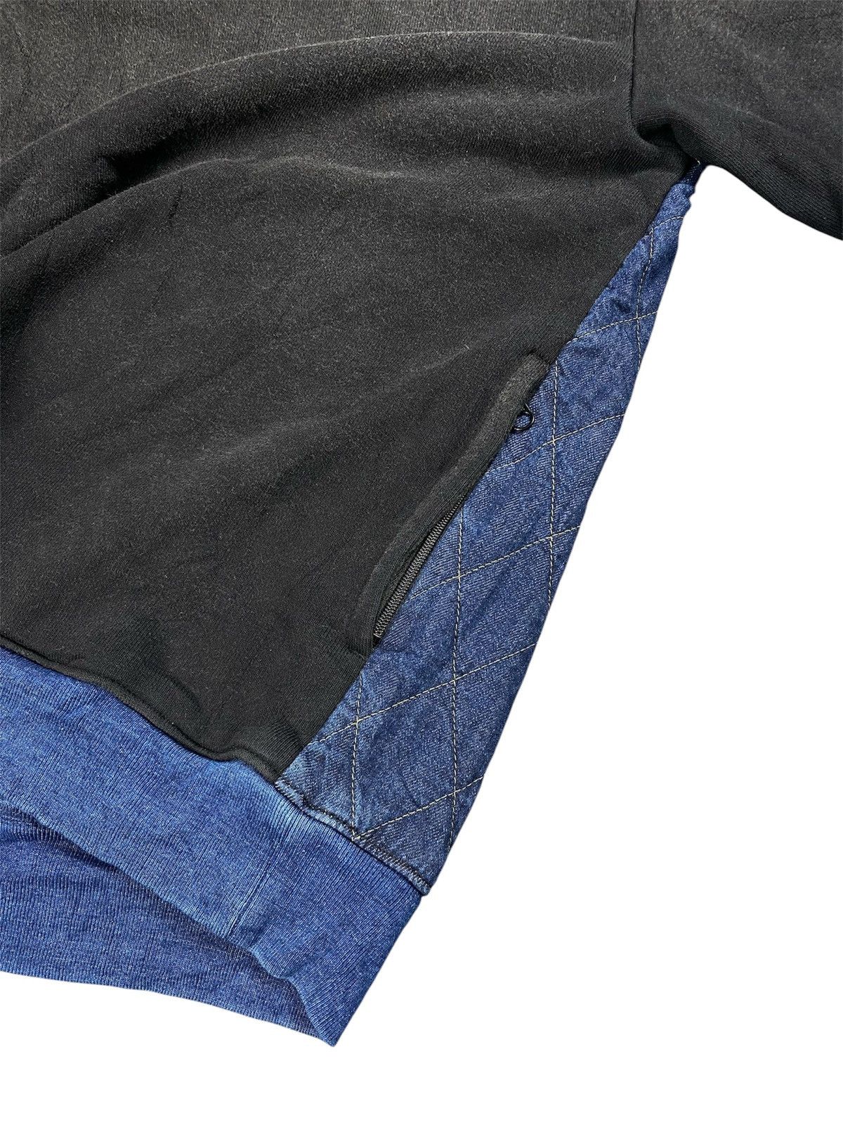 Kapital Kapital Kountry Indigo Waffle Two-Tone Sweater Size US L / EU 52-54 / 3 - 14 Thumbnail