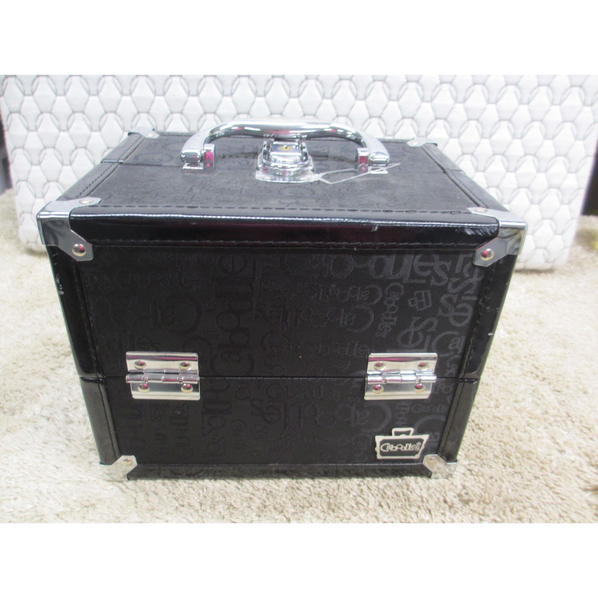 Other Caboodles Black Makeup Train Case With Expanding Trays Size ONE SIZE - 9 Thumbnail