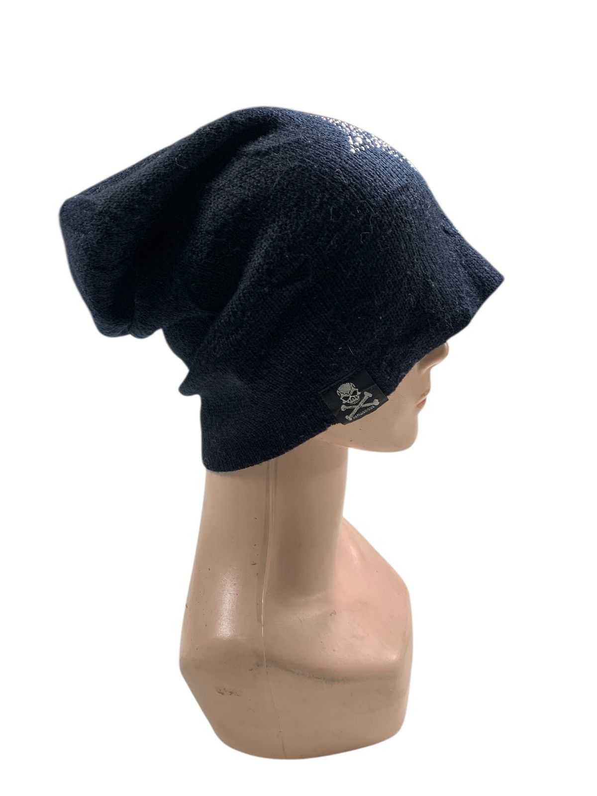 Kapital Japanese punk Bondage Style cross Beanie Hats rare Size ONE SIZE - 4 Thumbnail